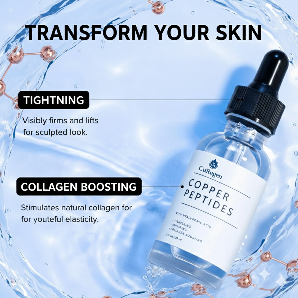 GHK-Cu Copper Peptide Serum